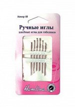 Иглы ручные &quot;Hemline&quot; для вышивания гобеленов № 26, 6 шт.