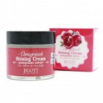Jigott  Увлажняющий крем для лица с экстрактом граната  Pomegranate Shining Cream