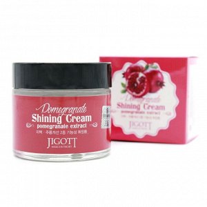 Jigott  Увлажняющий крем для лица с экстрактом граната  Pomegranate Shining Cream