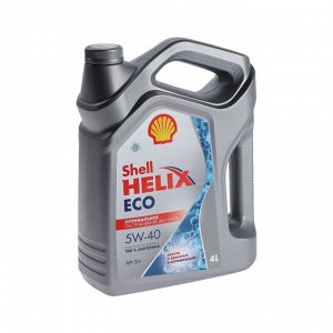 Масло моторное Shell Helix ECO 5W-40, 4 л 550058241