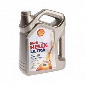 Масло моторное Shell Helix Ultra 0W-40, 4 л 550040759