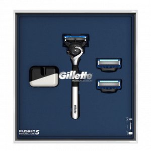 Жиллет, ПН GILLETTE FUSION ProGlide Бритва с 2 смеными кассетами + подставка