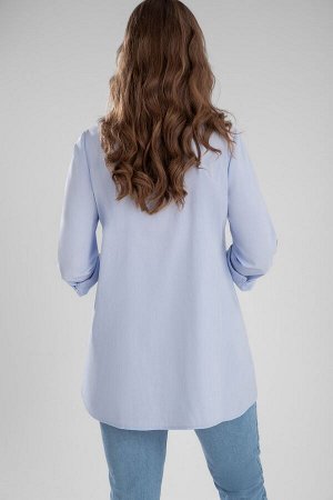 Блузка Рост: 164 см. Состав ткани: хлопок - 75%, полиэстер -21%, эластан - 4% Летняя хлопковая блузка — один из самых популярных предметов женской одежды. Она необыкновенно универсальна в комплектации
