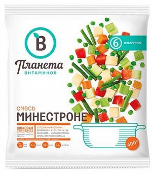 Смесь Минестроне Планета витаминов 400г