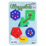 Шнуровка &quot;Пуговки №2&quot;, Развивающая игрушка