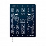 Дневник 1-11 кл. кожзам, отстрочка, гибкая обложка, ляссе, «deVENTE. Gamer»