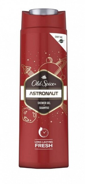 OLD SPICE Гель для душа + шампунь Astronaut 400мл