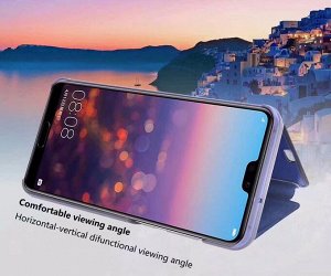 Фиолет. Чехол книжка зеркальная на телефон Realme
