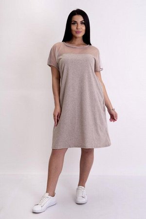 Lika Dress Платье Бежевый