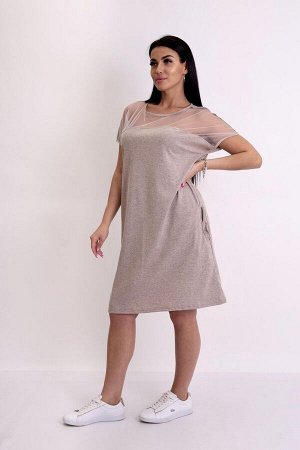 Lika Dress Платье Бежевый