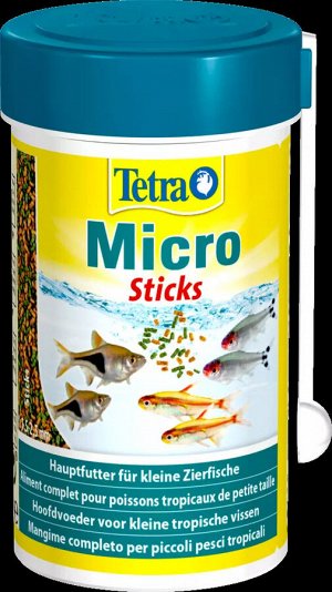 Tetra Micro Sticks корм для мелких видов рыб 100 мл