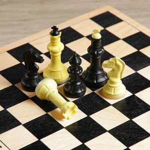 СИМА-ЛЕНД Шахматы, доска 29 х 29 см, (король h=7 см)