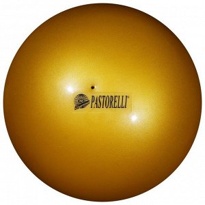 Мяч гимнастический Pastorelli New Generation FIG, 18 см, цвет цвет золотой