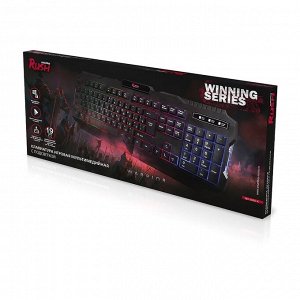 Клавиатура Smart Buy SBK-308G-K RUSH Warrior игровая (black)