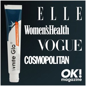 Зубная паста White Glo Probiotic Forte+ 100гр. Отбеливающая с Пробиотиками. Содержит миллионы активных полезных бактерий для восстановления баланса микрофлоры и свежего дыхания.