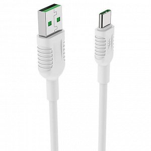 Кабель USB - Type-C Borofone BX33 Billow 5A, 120 см (white)