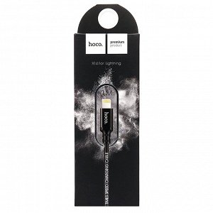Кабель USB - Apple lightning Hoco X14 Times Speed  100см 2A (black)