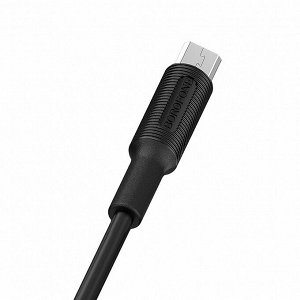 Кабель USB - micro USB Borofone BX1  100см 2A (black)