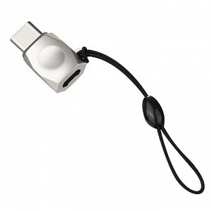 Переходник micro USB - Type-C Hoco UA8 Type-C adapter micro USB to type-c (pearl nickel)