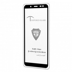 Защитное стекло Full Screen Brera 2,5D для "Samsung SM-J600 Galaxy J6 2018" (black)