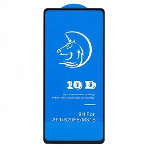 Защитное стекло Full Screen Activ Clean Line 3D для "OPPO Reno 4 Lite" (black)