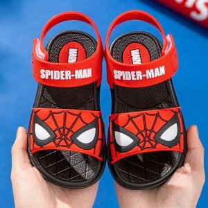 Сандали детские для мальчиков - "Человек-паук" Spider-Man Black&Red