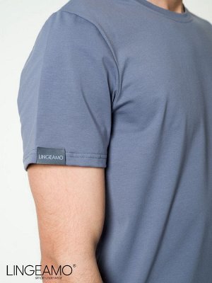 Трикотажная мужская футболка серая ВФ-10 (84)