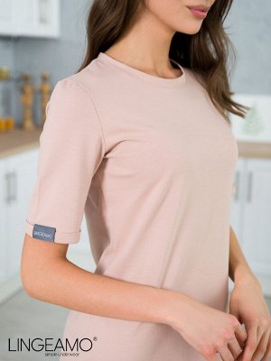 Трикотажное женское удлиненное платье-футболка ВП-08 (118)