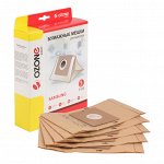 P-04 Мешки-пылесборники Ozone бумажные для пылесоса, 5 шт + микрофильтр