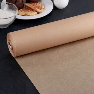 Бумага для выпекания в пленке, 29 см*6 м/Бумага для выпечки