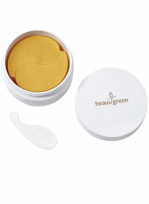 BeauuGreen Патчи для глаз с Коллагеном. Ю.Корея, 60щт. Collagen Gold Hydrogel Eye Patch