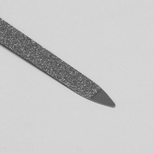 Пилка металлическая для ногтей, 17 см, в чехле, цвет МИКС