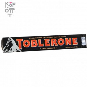 Белый шоколад с медово-миндальной нугой Toblerone, 100гр.