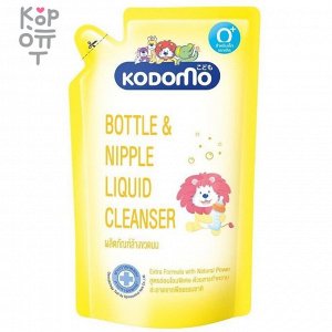 LION Kodomo - Жидкость для мытья бутылочек, сосок, детских игрушек и предметов для младенцев 0+ Помпа, 750мл.