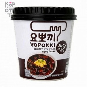 Yopokki Jajang - Рисовые клецки с соусом чаджан Чашка на 1 персону, 120гр.