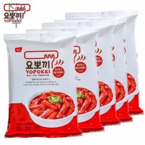 Yopokki Hot and Spicy - Рисовые клецки с острым пряным соусом Стакан на 1 персону, 120гр.