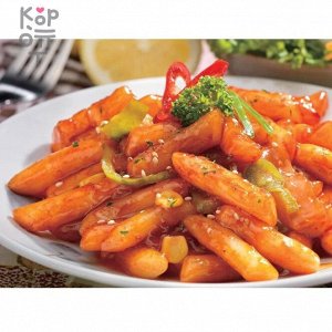 Yopokki Spicy and Sweet - Рисовые клецки с остро-сладким соусом Стакан на 1 персону, 140гр.