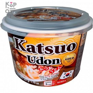 Удон со вкусом тунца "Katsuo flavor udon" 221г