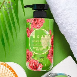 Jigott Rose Perfume Shampoo Парфюмированный шампунь для волос Роза 500мл.