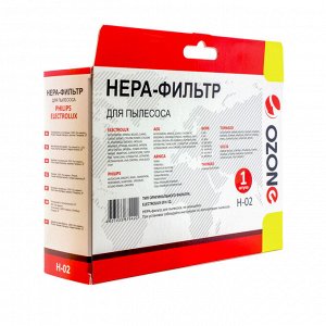 H-02 HEPA-фильтр Ozone целлюлозный для пылесоса