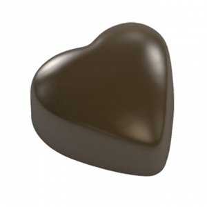 Форма для шоколада «Сердце» №4 поликарбонатная, 24 ячейки, Implast, Турция