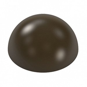 Форма для шоколада «Полусфера» 3 см №152 поликарбонатная, 28 ячеек, Implast, Турция