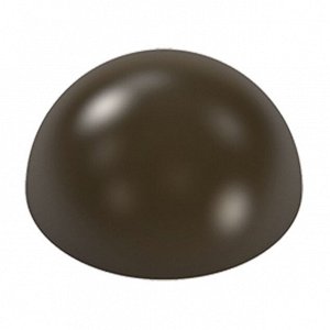 Форма для шоколада «Полусфера» 3 см №152 поликарбонатная, 28 ячеек, Implast, Турция