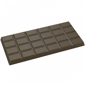 Форма для шоколада «Плитка» №222 поликарбонатная, 3 ячейки, Implast, Турция