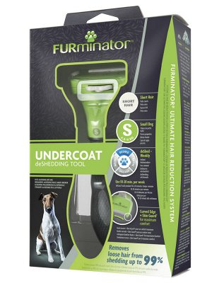 Фурминатор FURminator S для мелких собак с короткой шерстью