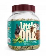 Little One Лакомство для грызунов Плющенный горох 230гр
