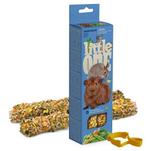 Little One палочки Овощи для морских свинок, кроликов, шиншилл 2*60г