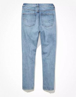 American Eagle AE Ripped Highest Waist Mom Jean