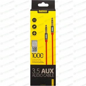 Аудиокабель AUX ReMax, для подключения к автомагнитоле, mini jack 3.5 (M) – mini jack 3.5 (M), длина 1м, арт. RL-L100