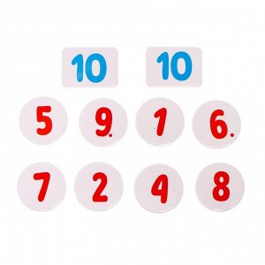 Развивающий набор «Числовой домик», счётные палочки, состав числа